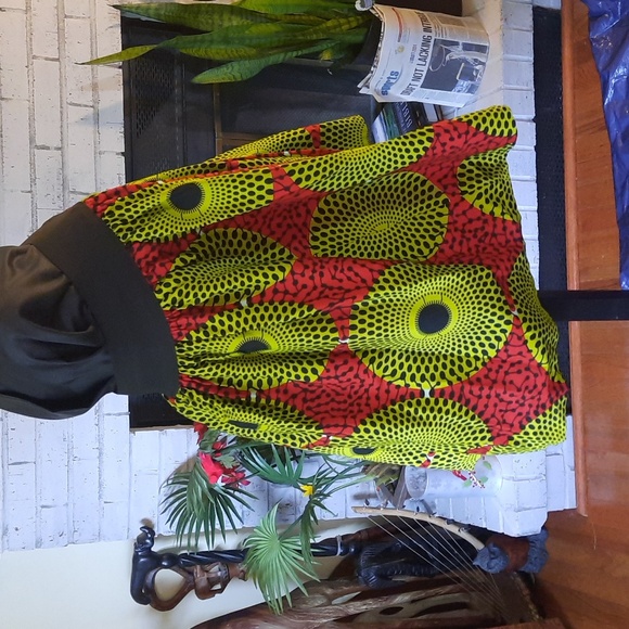 Handmade African print Skirt/Top - Picture 4 of 4